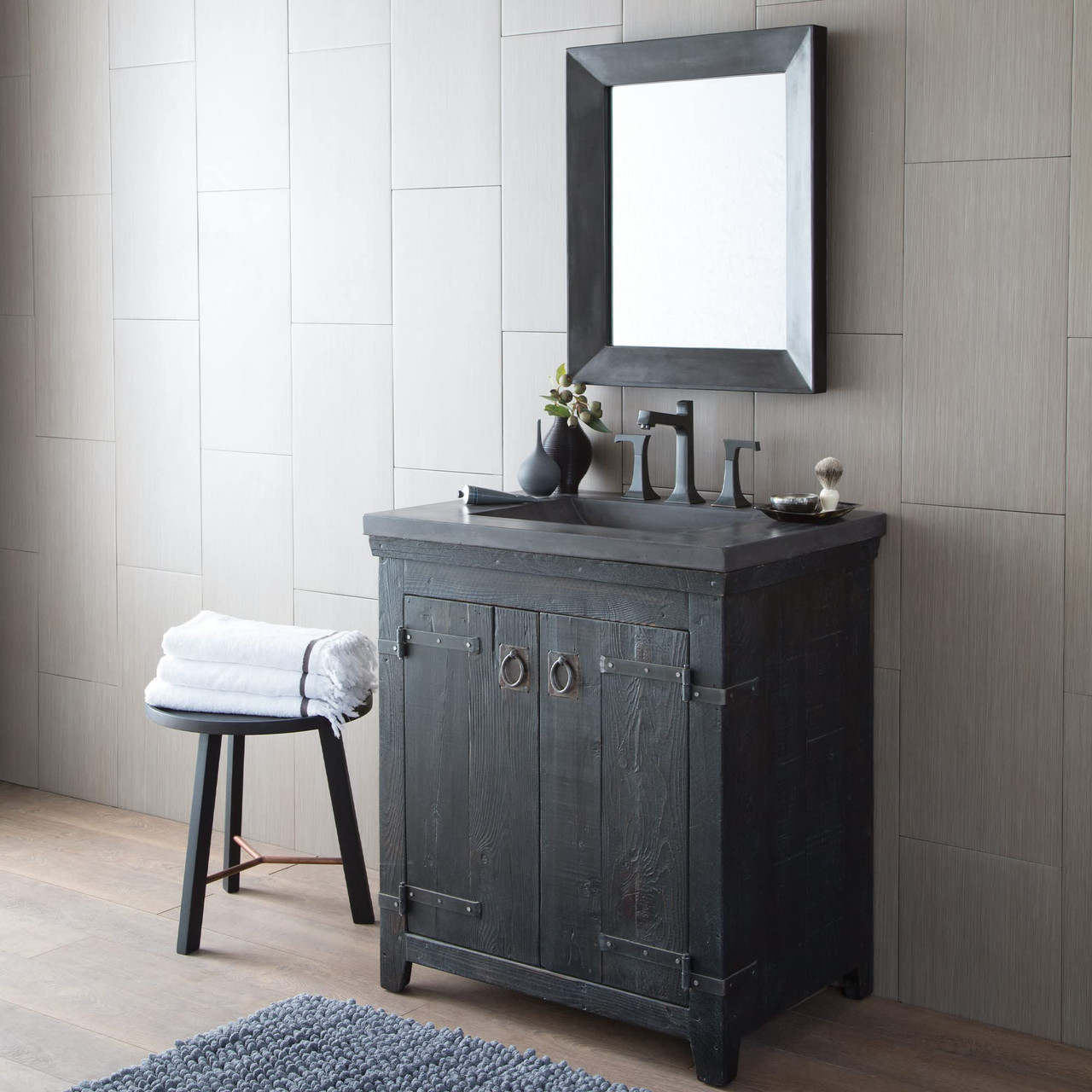 Native Trails NSMR2622-P Portola Small Mirror: Pearl