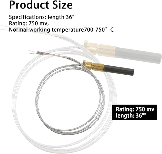 Robertshaw 1950-001 Thermopile Generator 36"