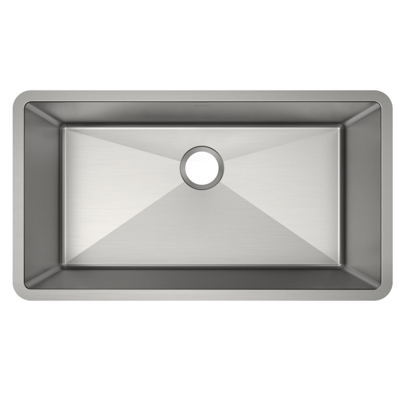 Elkay Crosstown 16 Gauge Stainless Steel 32-1/2" x 18" x 10" Single Bowl Undermount Sink