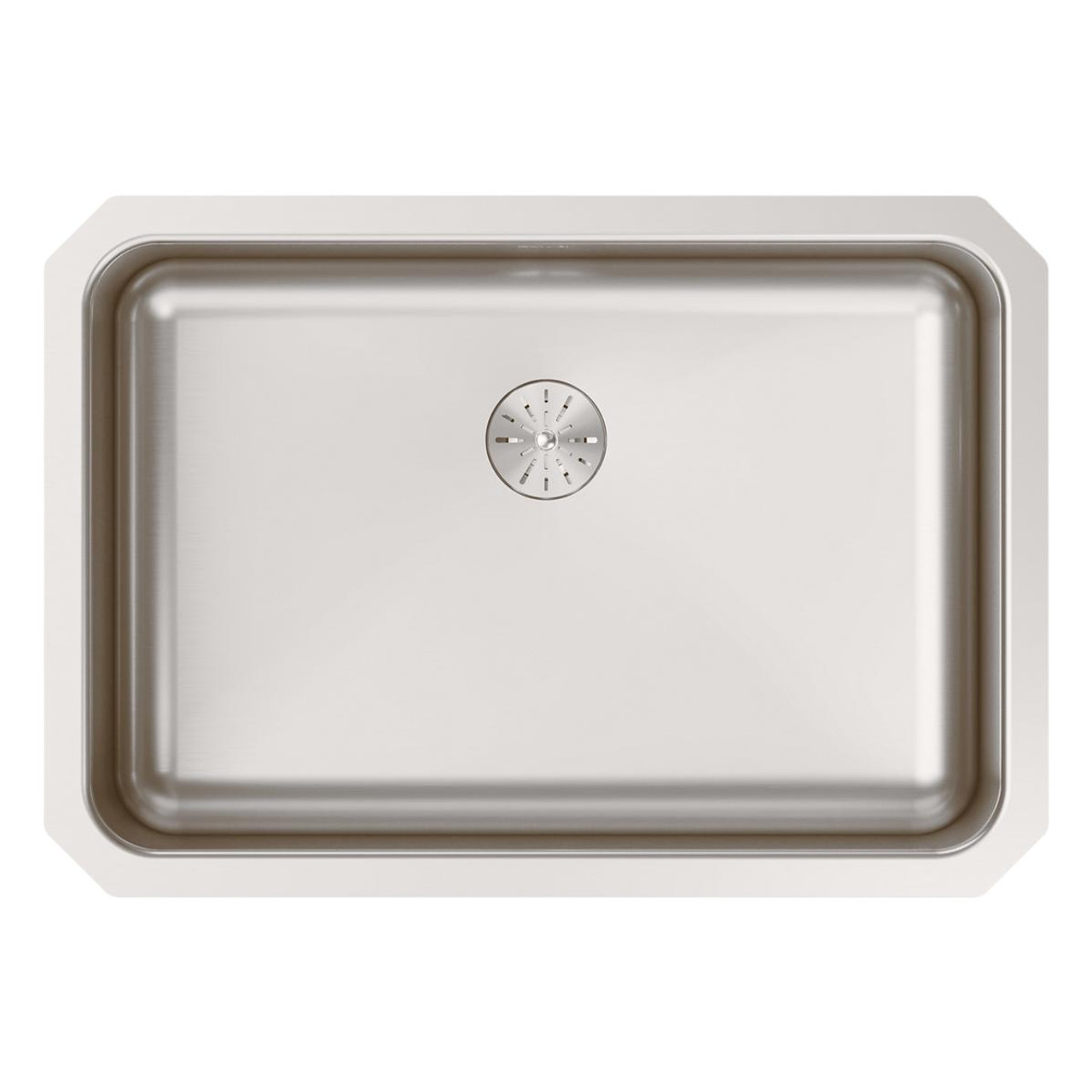 Elkay Lustertone Classic Stainless Steel 26-1/2" x 18-1/2" x 10" Single Bowl Undermount Sink with Perfect Drain