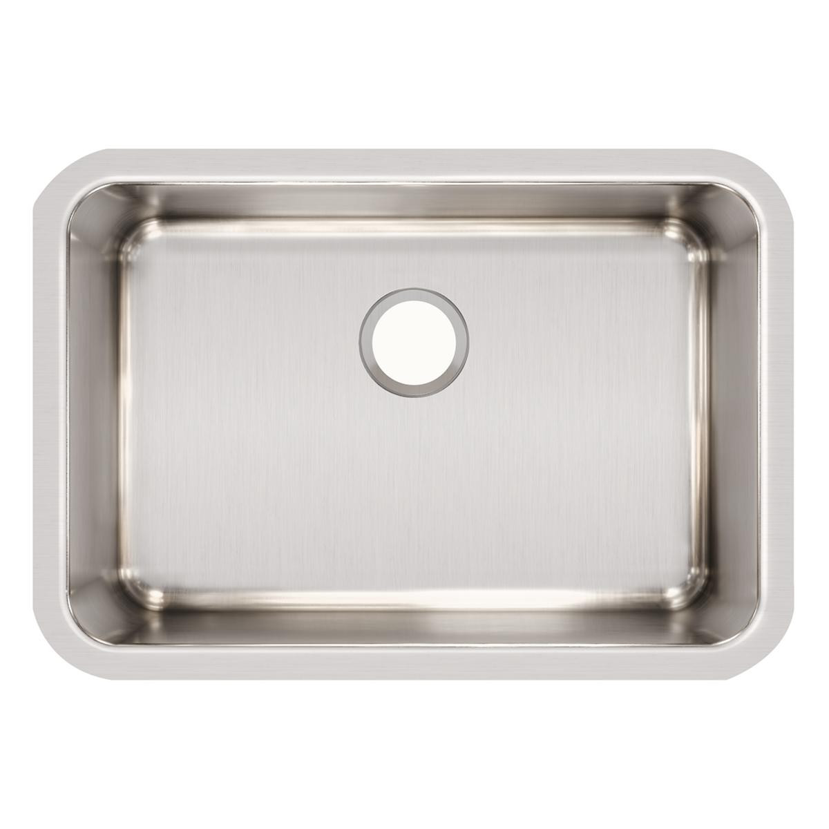 Elkay Lustertone Classic Stainless Steel 26-1/2" x 18-1/2" x 10" Single Bowl Undermount Sink