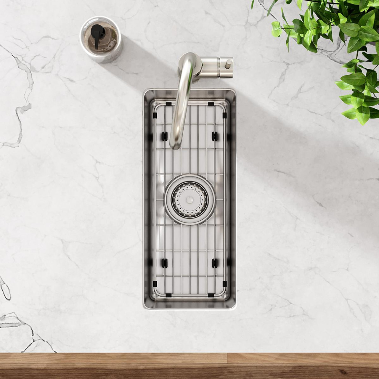 Elkay Crosstown Stainless Steel 6-1/4" x 16-3/4" x 1-1/4" Bottom Grid