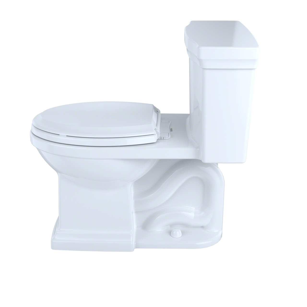 Toto Promenade II One Piece Elongated Universal Height Toilet 1.28 GPF with SS224 SoftClose Seat in Ebony