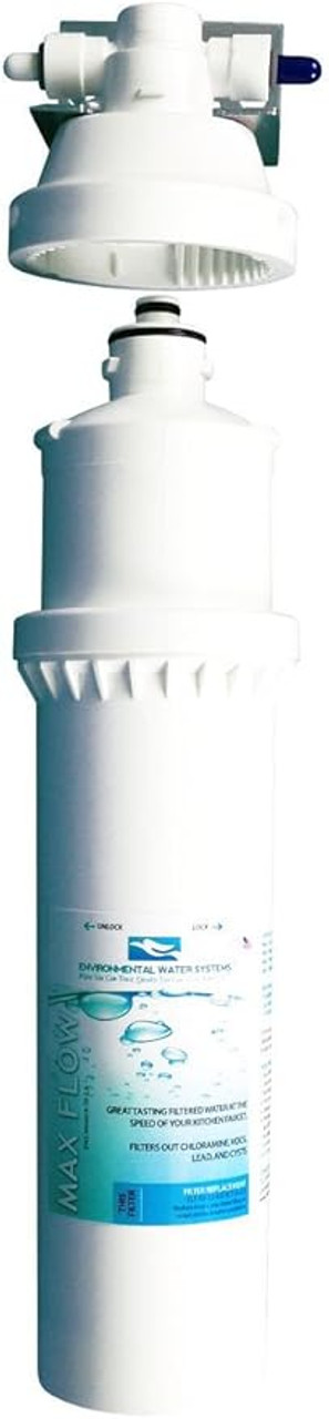 Environmental Water Systems Essential Max Flow Drinking Water Filtration System - SS-2.5