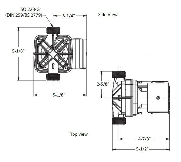 TACO 006E3 Comfort Solutions ECM High-Efficiency Hot Water Circulation Pump