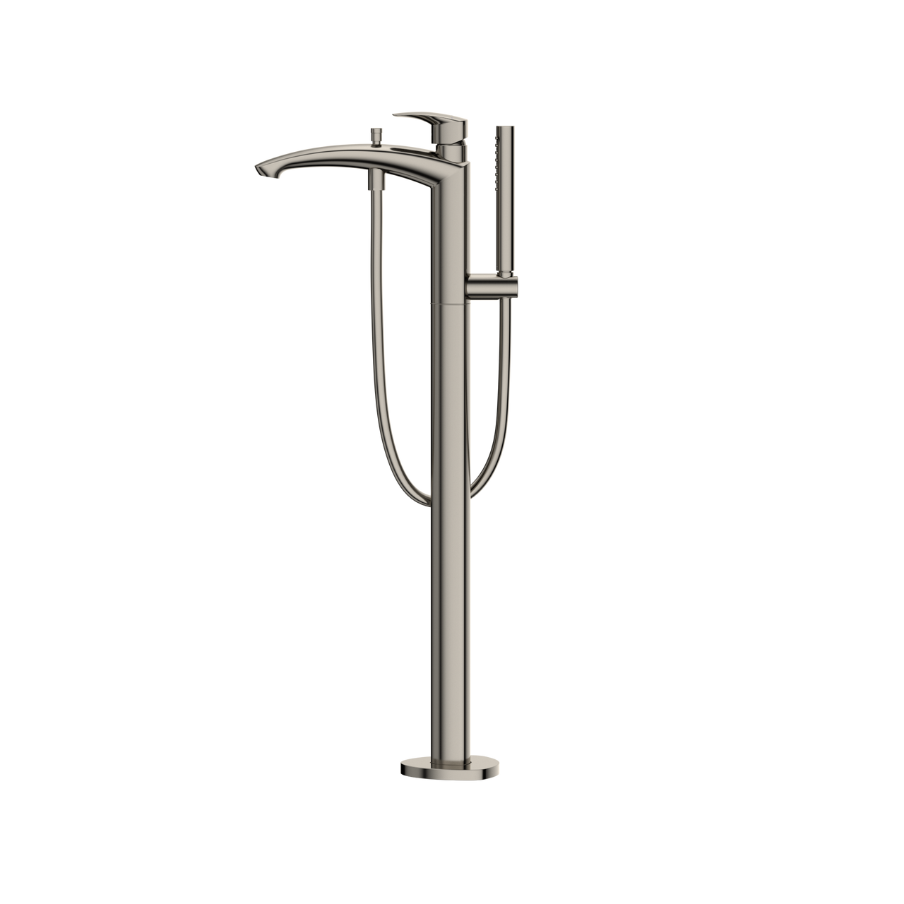 Toto GM Single-Handle Free Standing Tub Filler with Handshower, Polished Nickel - TBG09306U#PN