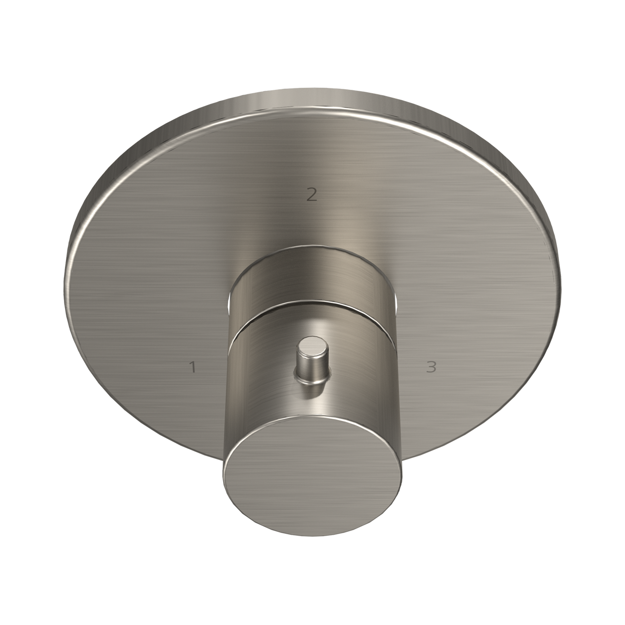 Toto Round Three-Way Diverter Shower Trim, Brushed Nickel - TBV01104U#BN