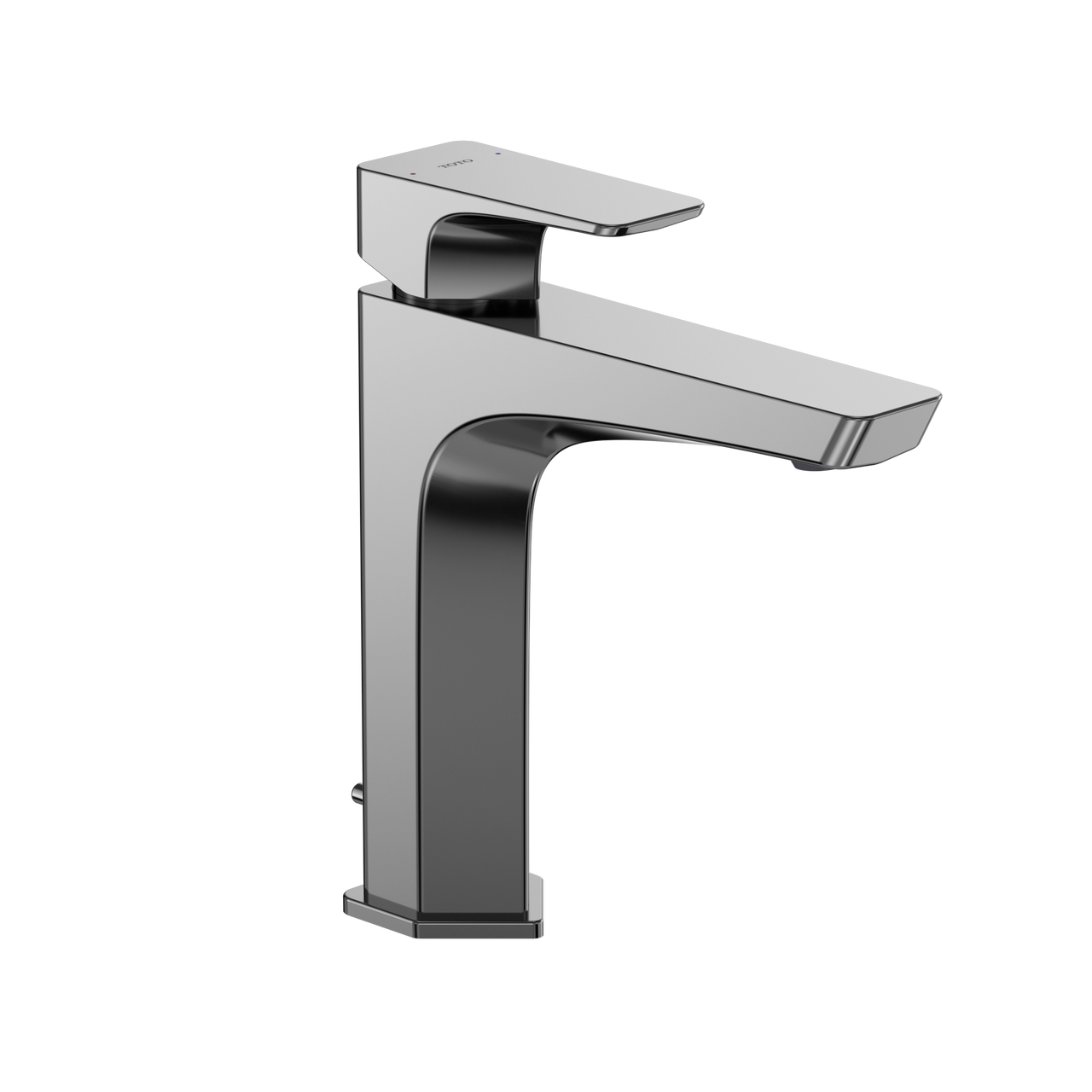 Toto GE 1.2 GPM Single Handle Semi-Vessel Bathroom Sink Faucet with COMFORT GLIDE Technology, Polished Chrome - TLG07303U#CP