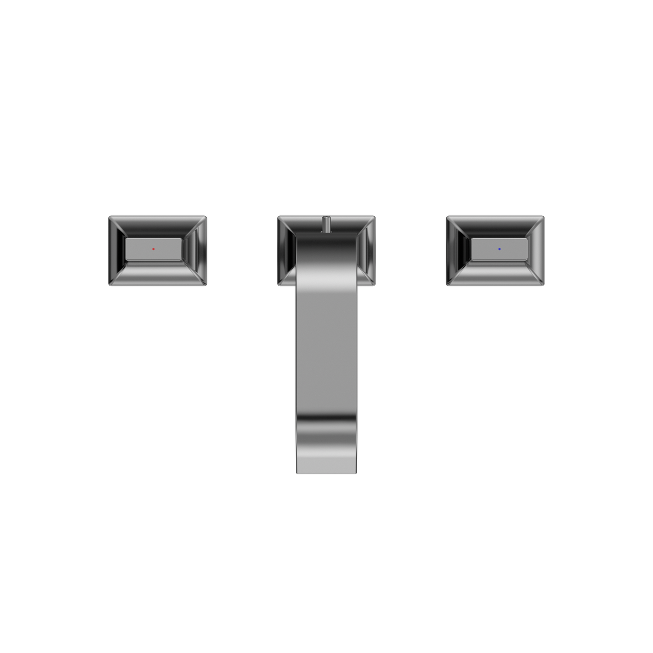 Toto GC 1.2 GPM Two Handle Widespread Bathroom Sink Faucet, Polished Chrome - TLG08201U#CP