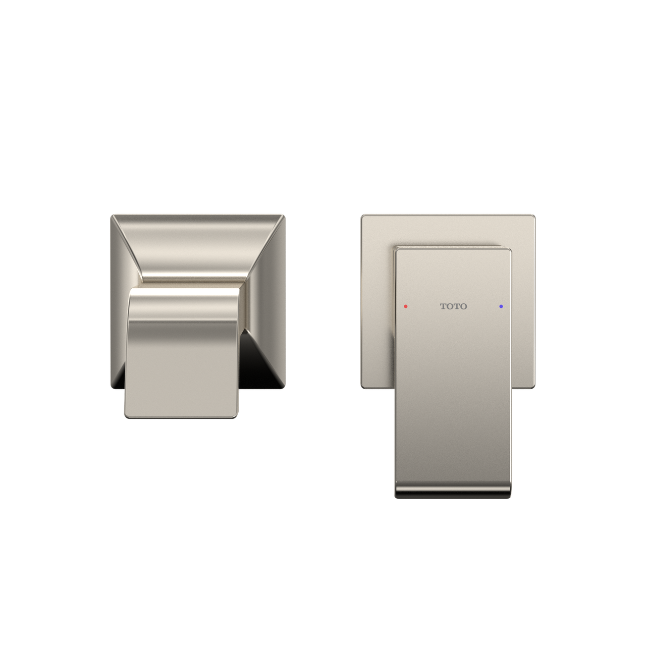 Toto GC 1.2 GPM Wall-Mount Single-Handle Bathroom Faucet with COMFORT GLIDE Technology, Polished Nickel - TLG08307U#PN