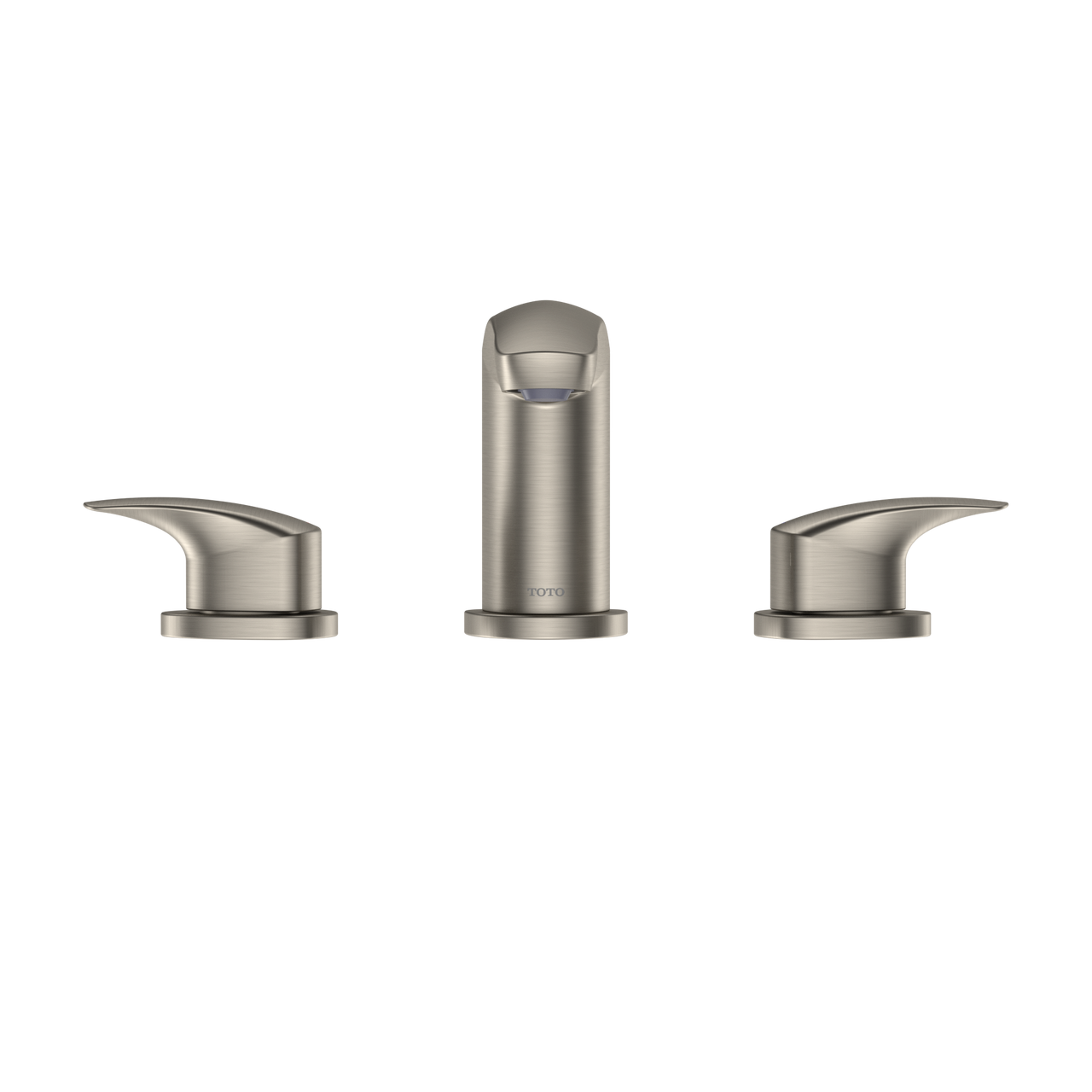 Toto GM 1.2 GPM Two Handle Widespread Bathroom Sink Faucet, Brushed Nickel - TLG09201U#BN