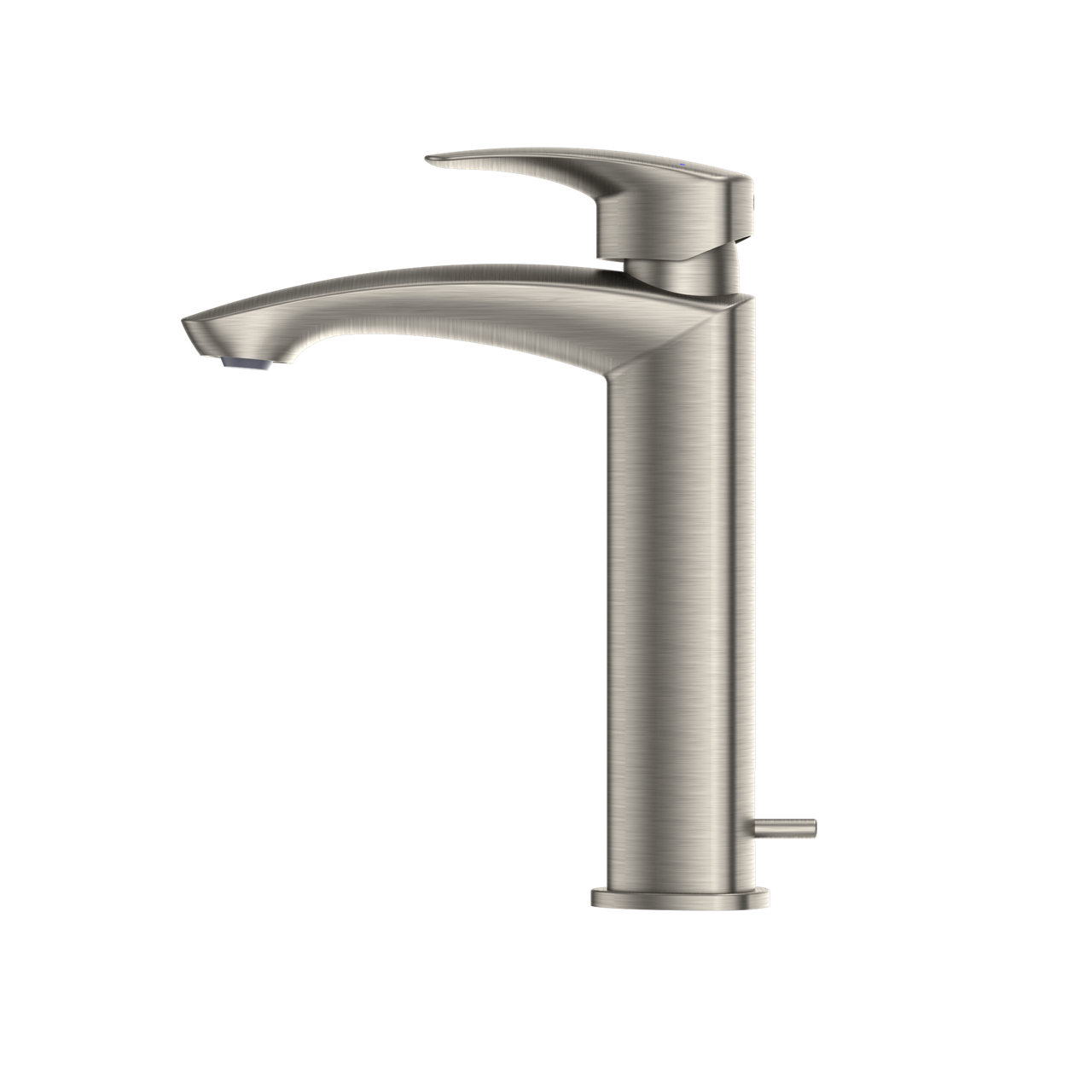 Toto GM 1.2 GPM Single Handle Semi-Vessel Bathroom Sink Faucet with COMFORT GLIDE Technology, Brushed Nickel - TLG09303U#BN