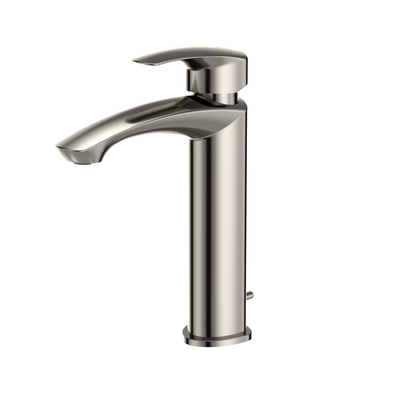 Toto GM 1.2 GPM Single Handle Semi-Vessel Bathroom Sink Faucet with COMFORT GLIDE Technology, Polished Nickel - TLG03303U#PN