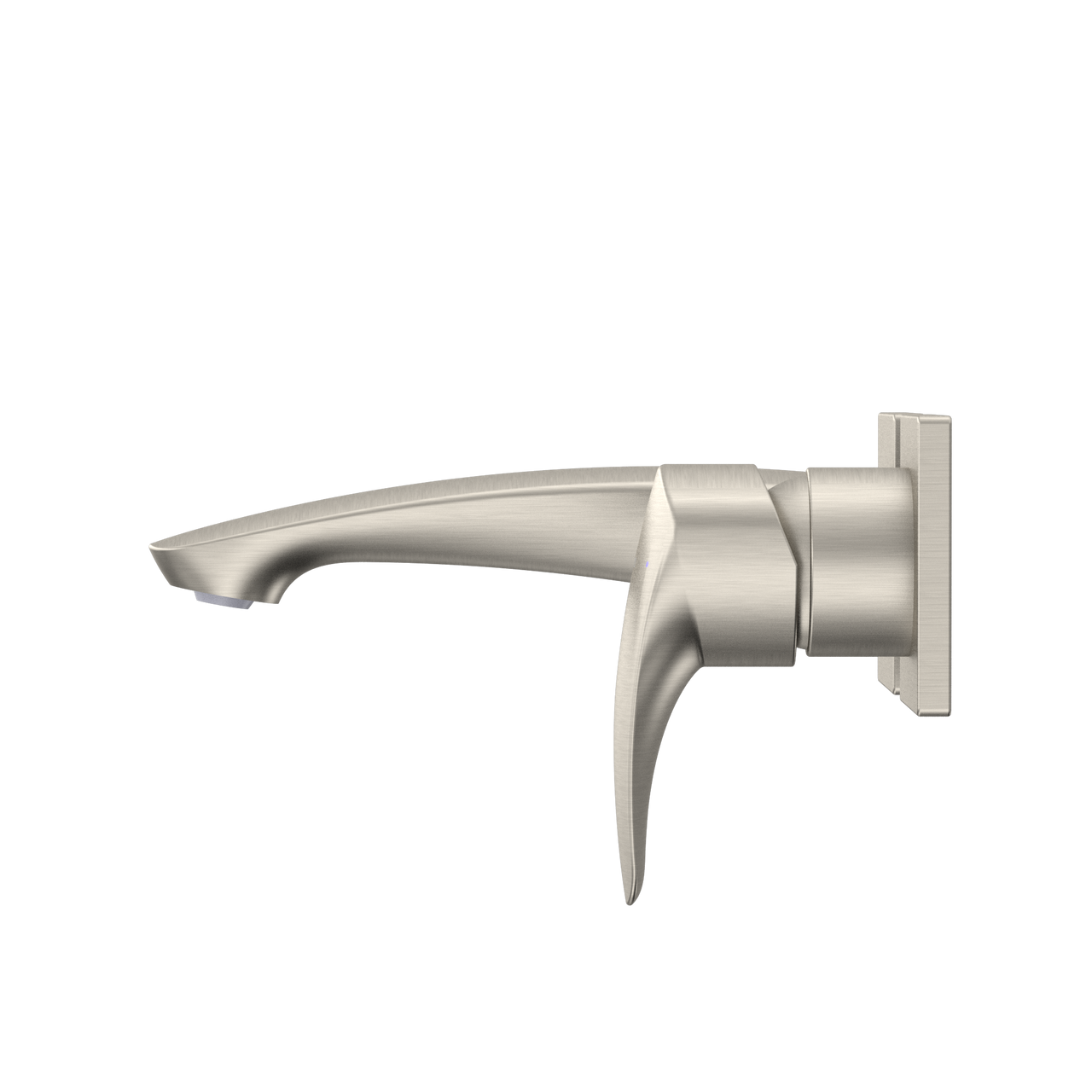 Toto GM 1.2 GPM Wall-Mount Single-Handle Bathroom Faucet with COMFORT GLIDE Technology, Brushed Nickel - TLG09307U#BN