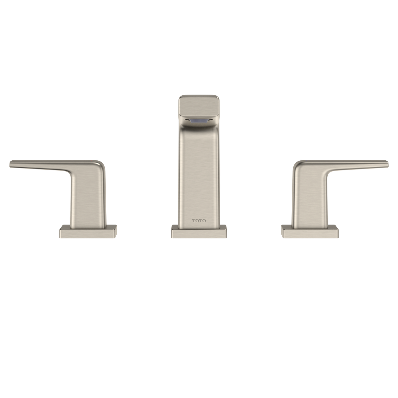 Toto GB 1.2 GPM Two Handle Widespread Bathroom Sink Faucet, Brushed Nickel - TLG10201U#BN
