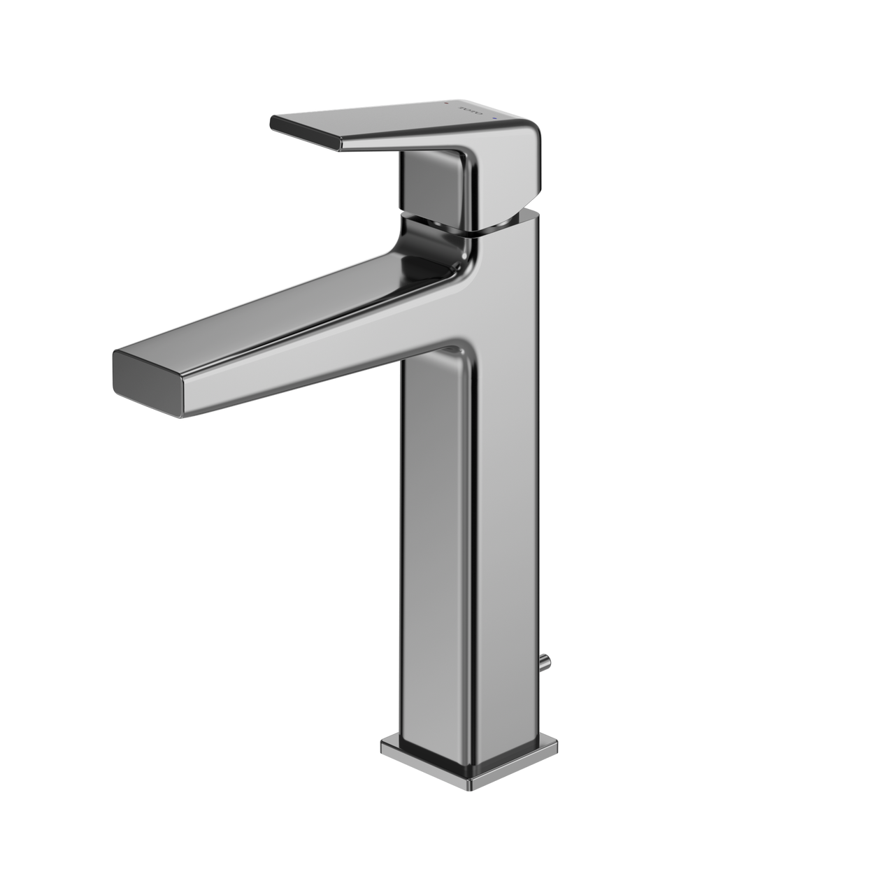 Toto GB 1.2 GPM Single Handle Semi-Vessel Bathroom Sink Faucet with COMFORT GLIDE Technology, Polished Chrome - TLG10303U#CP