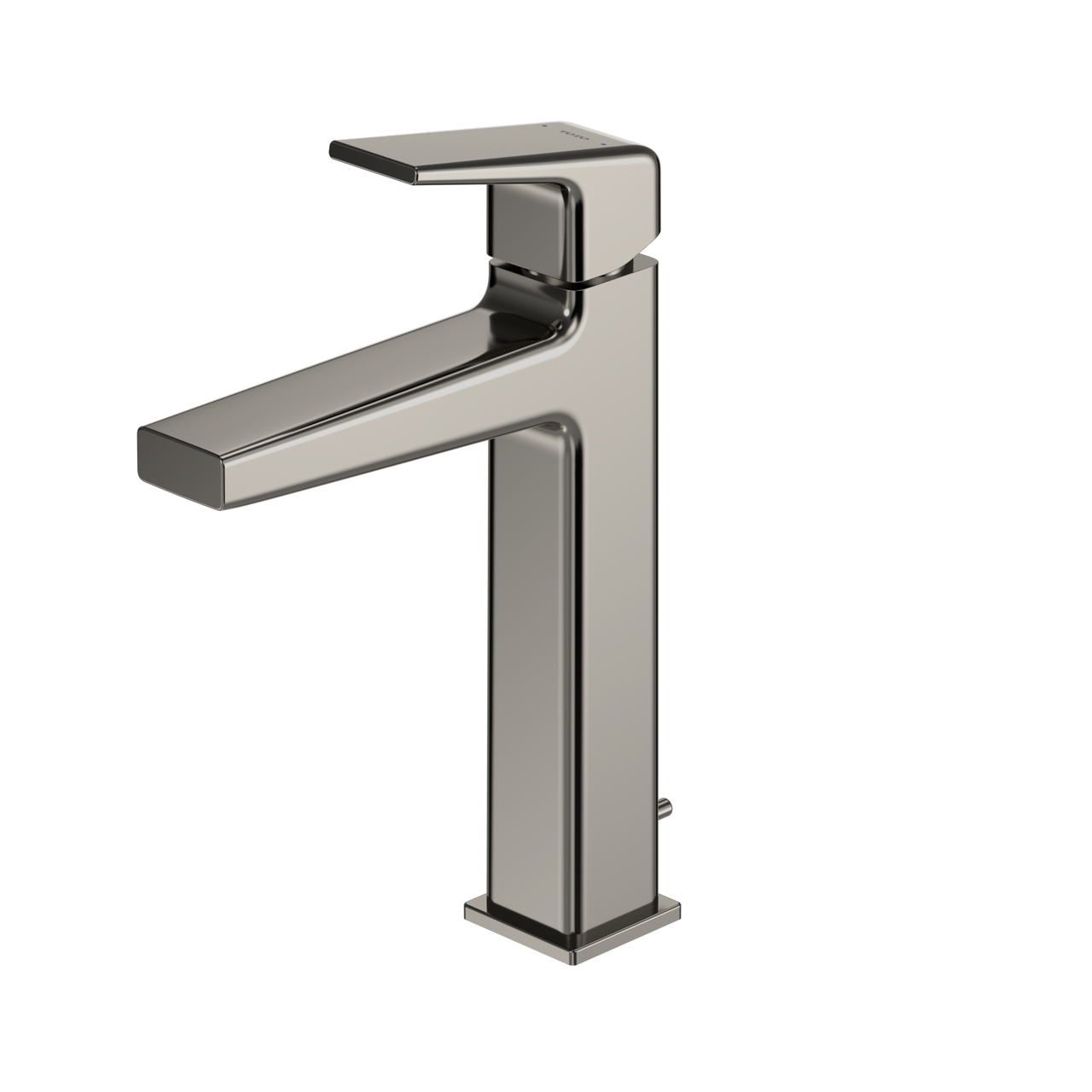 Toto GB 1.2 GPM Single Handle Semi-Vessel Bathroom Sink Faucet with COMFORT GLIDE Technology, Polished Nickel - TLG10303U#PN