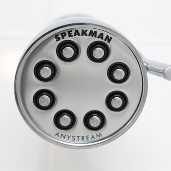 Speakman S-2251 Icon Collection Adjustable Spray Shower Head: Polished Chrome