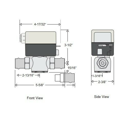 Caleffi Z55PL Zone Valve 3/4 Inch Press