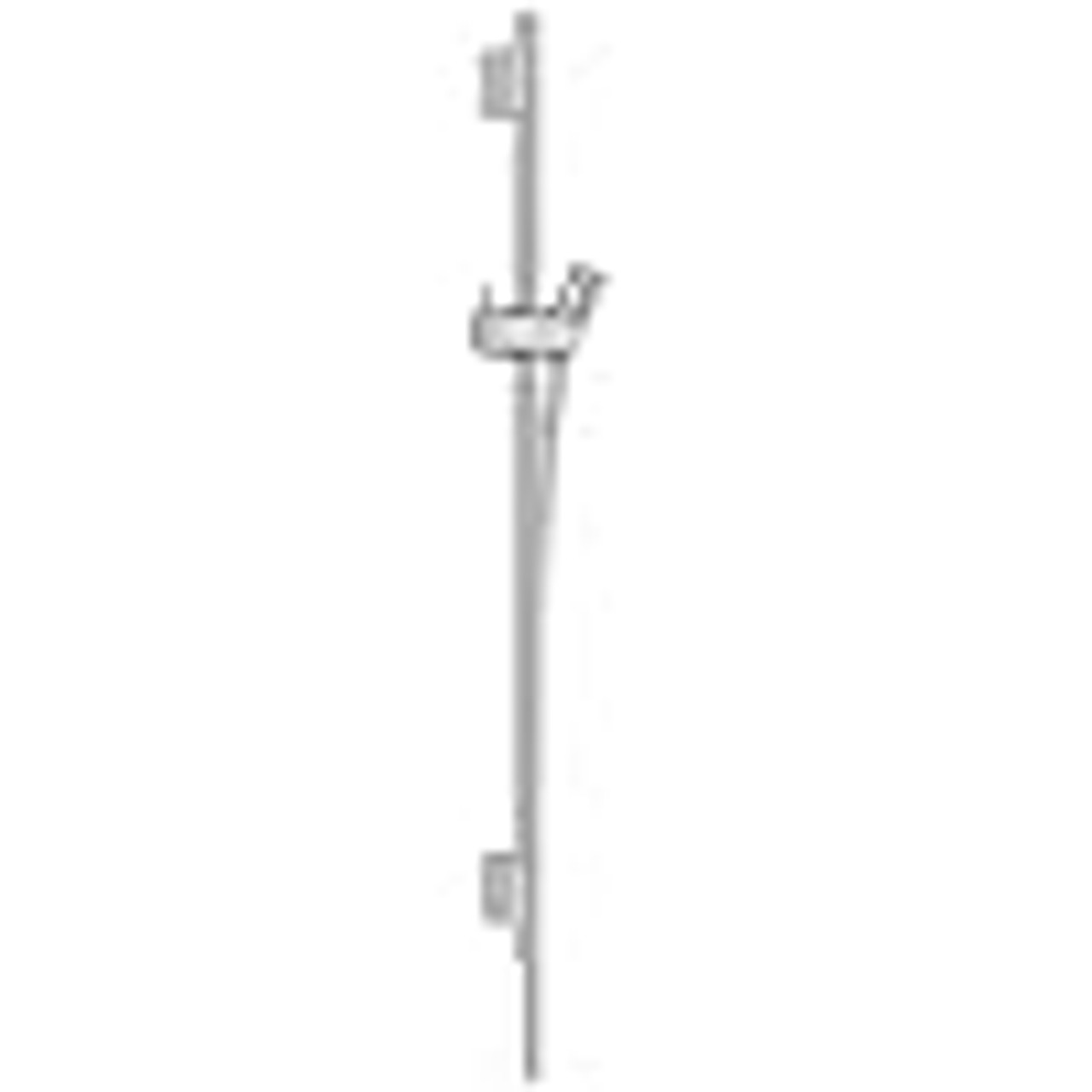 Hansgrohe 28632820 Unica S Wallbar 24" BRUSHED NICKEL