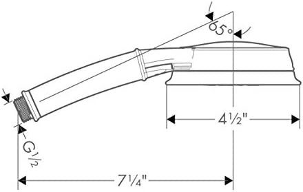 Hansgrohe 04072820 Croma C 100 Handshower BRUSHED NICKEL