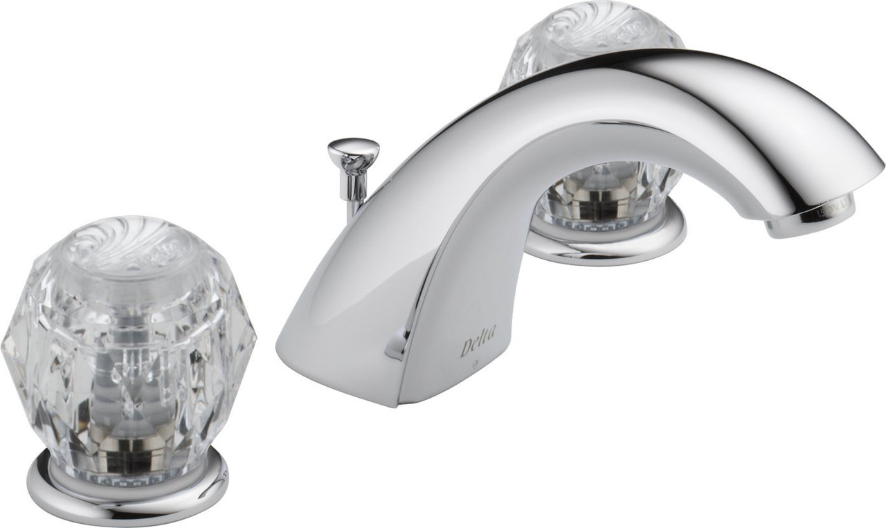 Delta 3549LF-WFHDF Two Handle Widespread Lavatory Faucet CHROME