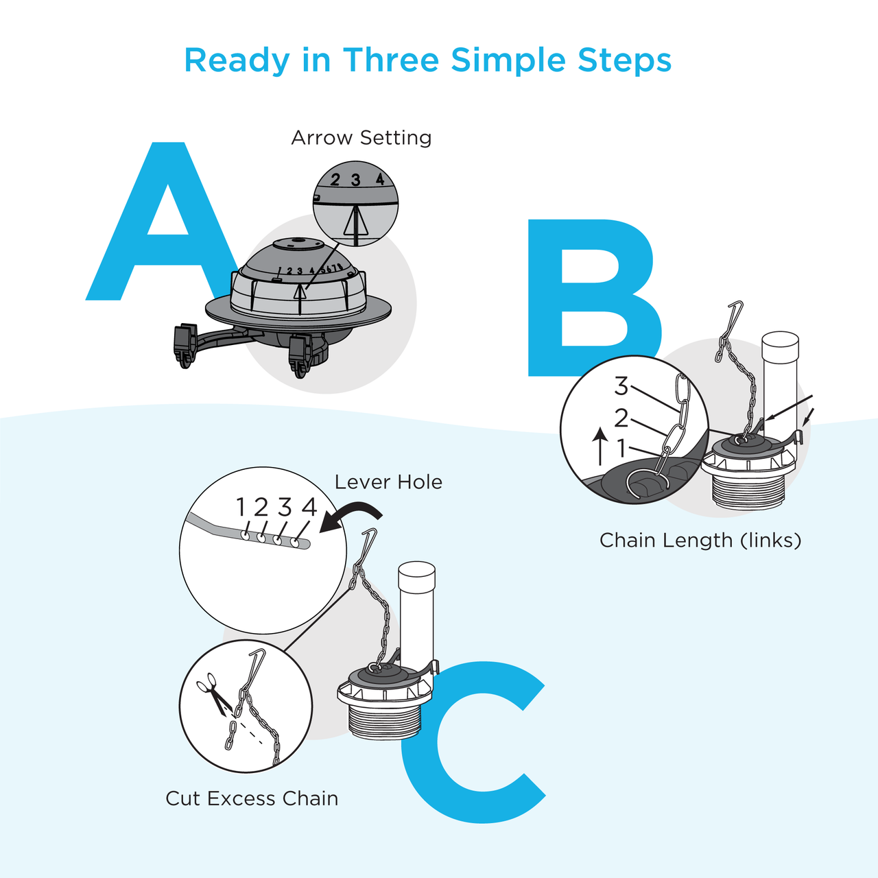 Toto THU500S Universal Flapper