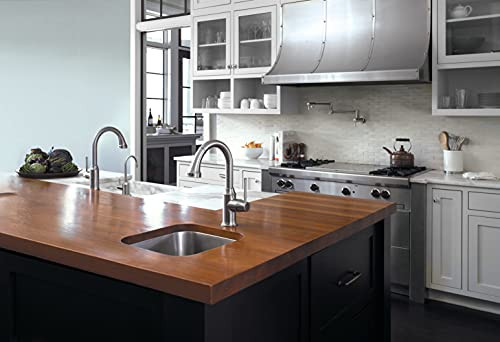 Hansgrohe 04216800 Talis C Prep Kitchen Faucet, 2-Spray Pull-Down, 1.75 GPM in Steel Optic