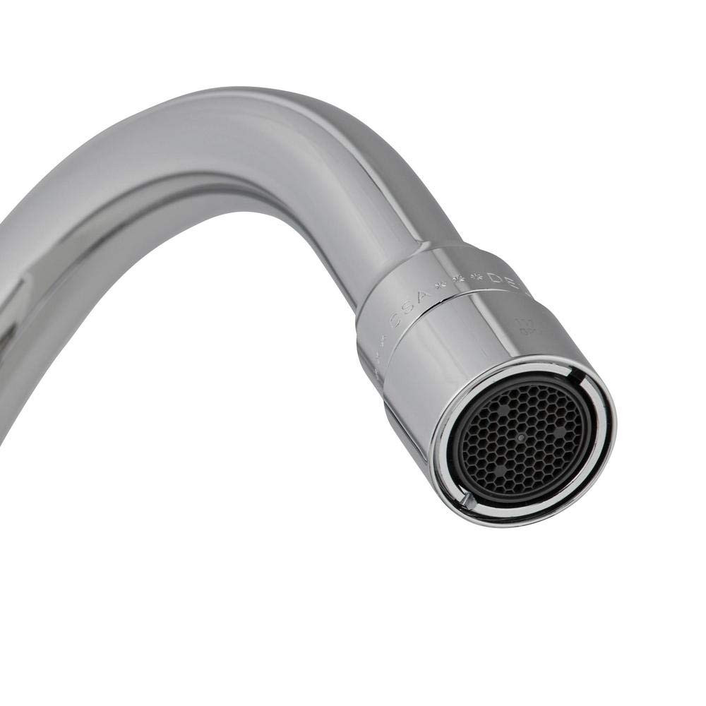 Commercial 26C3934 26C3: Two Handle 8" Cast Deck Mount Faucet: Chrome