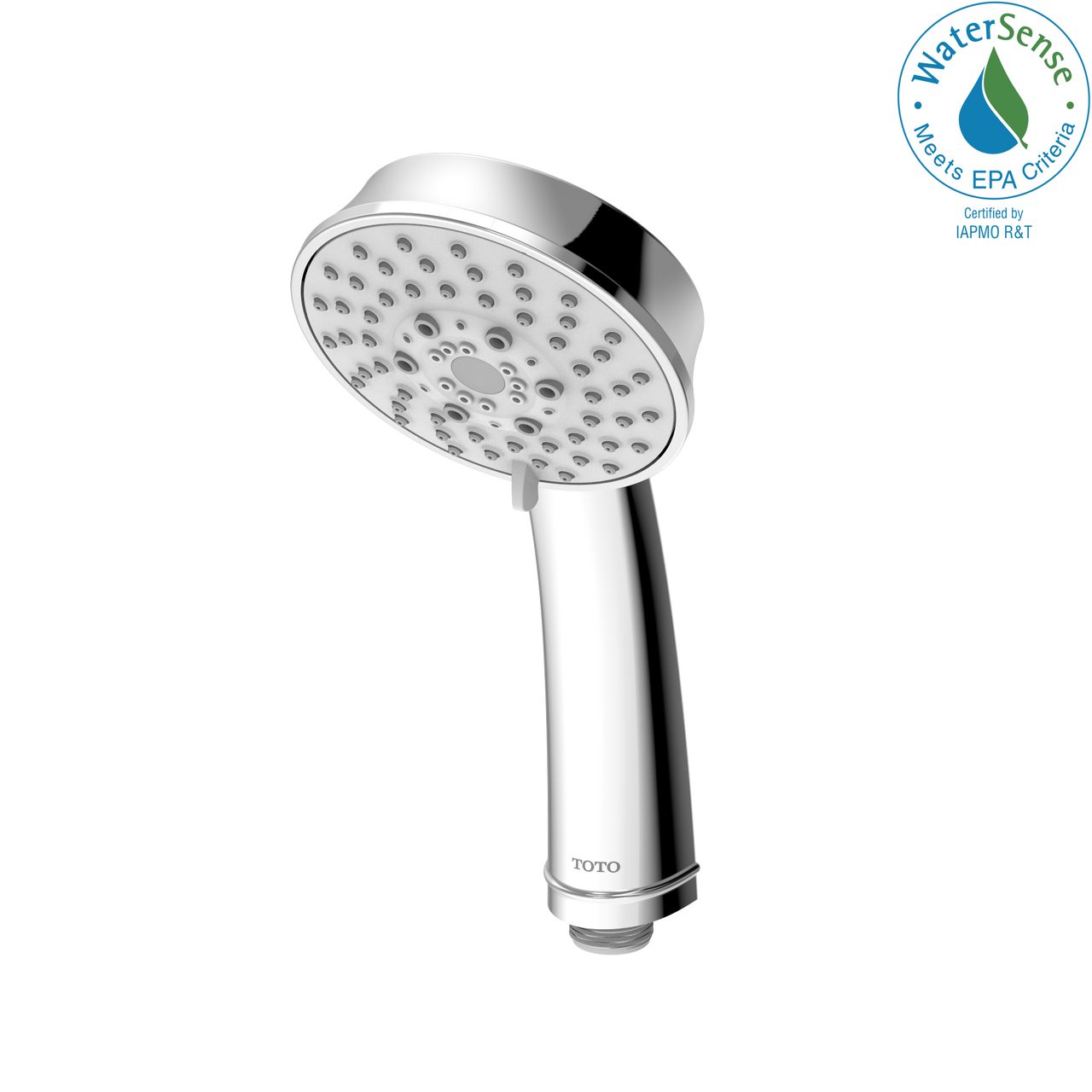 Toto L Series Classic Five Spray Modes 4 inch 1.75 GPM Handshower, Polished Chrome - TBW03003U4#CP