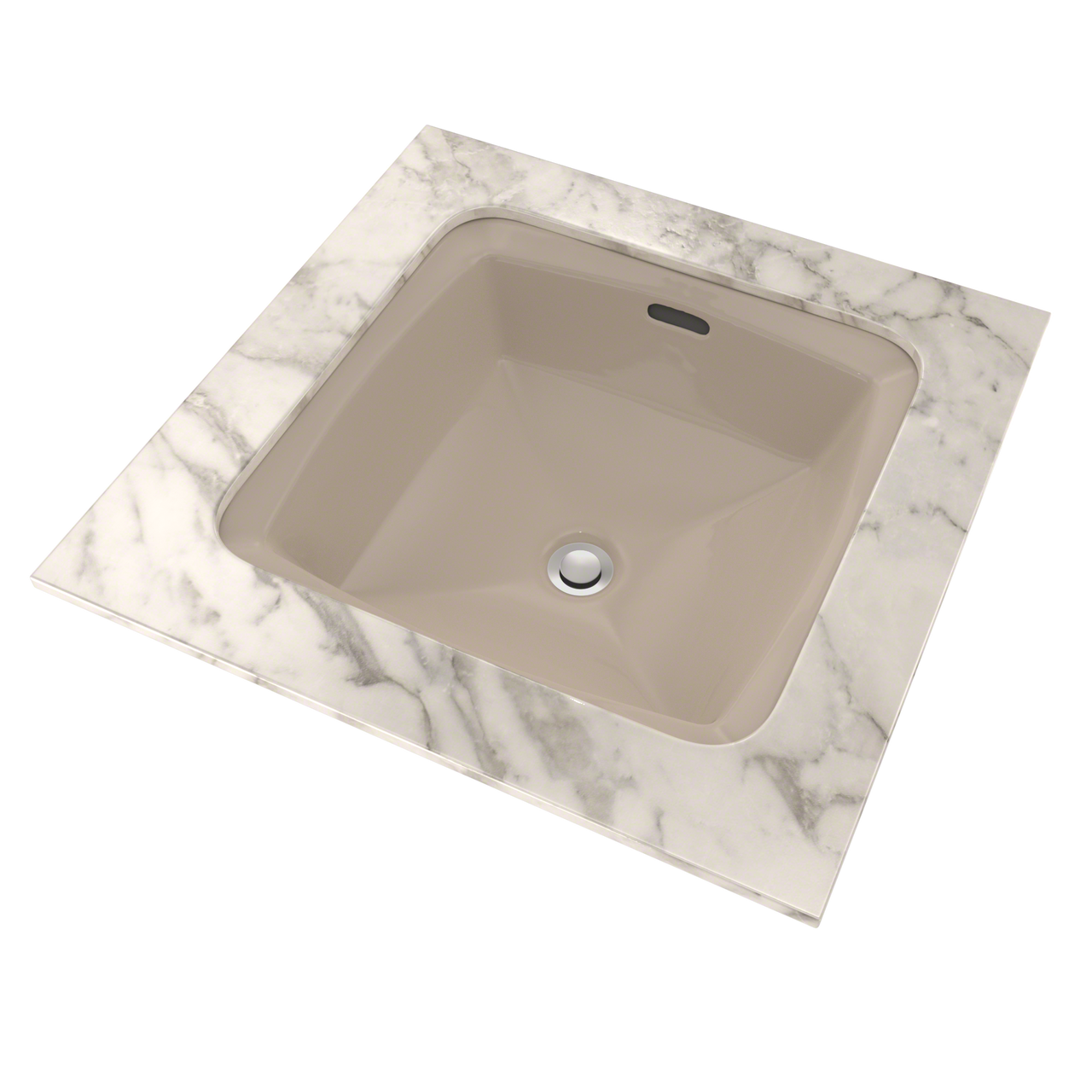 Toto Connelly Square Undermount Bathroom Sink with CeFiONtect - Bone - LT491G#03