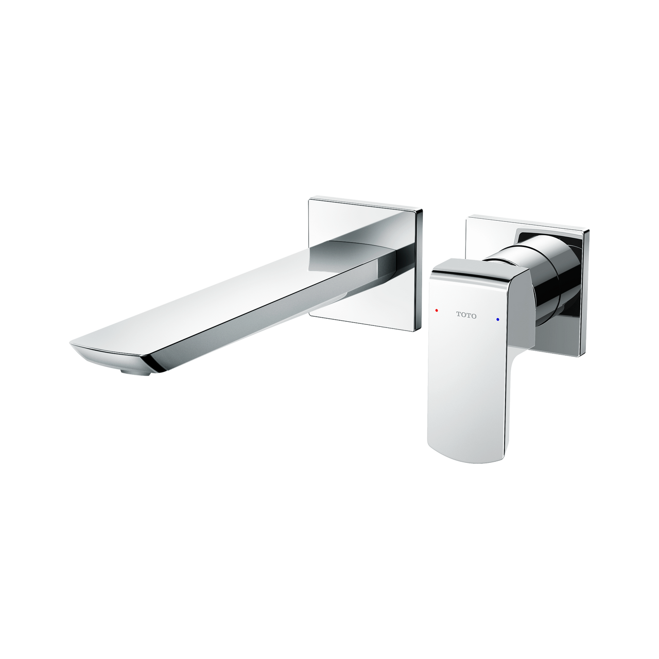 Toto GR 1.2 GPM Wall-Mount Single-Handle Bathroom Faucet with COMFORT GLIDE Technology, Polished Chrome - TLG02311U#CP