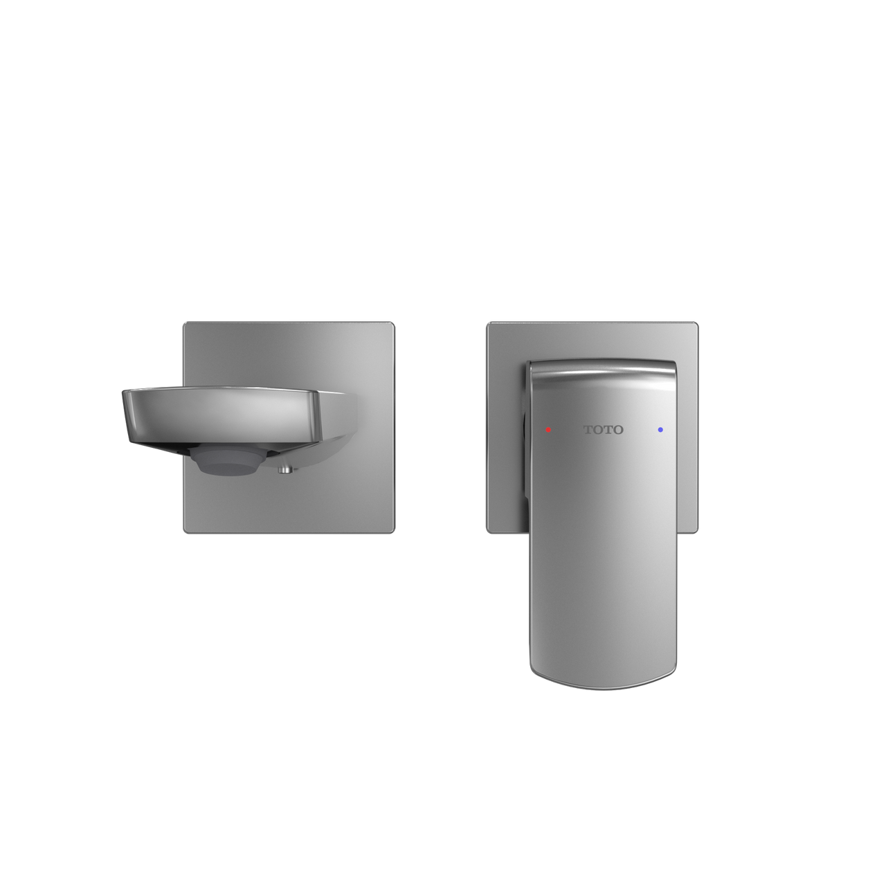 Toto GR 1.2 GPM Wall-Mount Single-Handle Bathroom Faucet with COMFORT GLIDE Technology, Polished Chrome - TLG02311U#CP