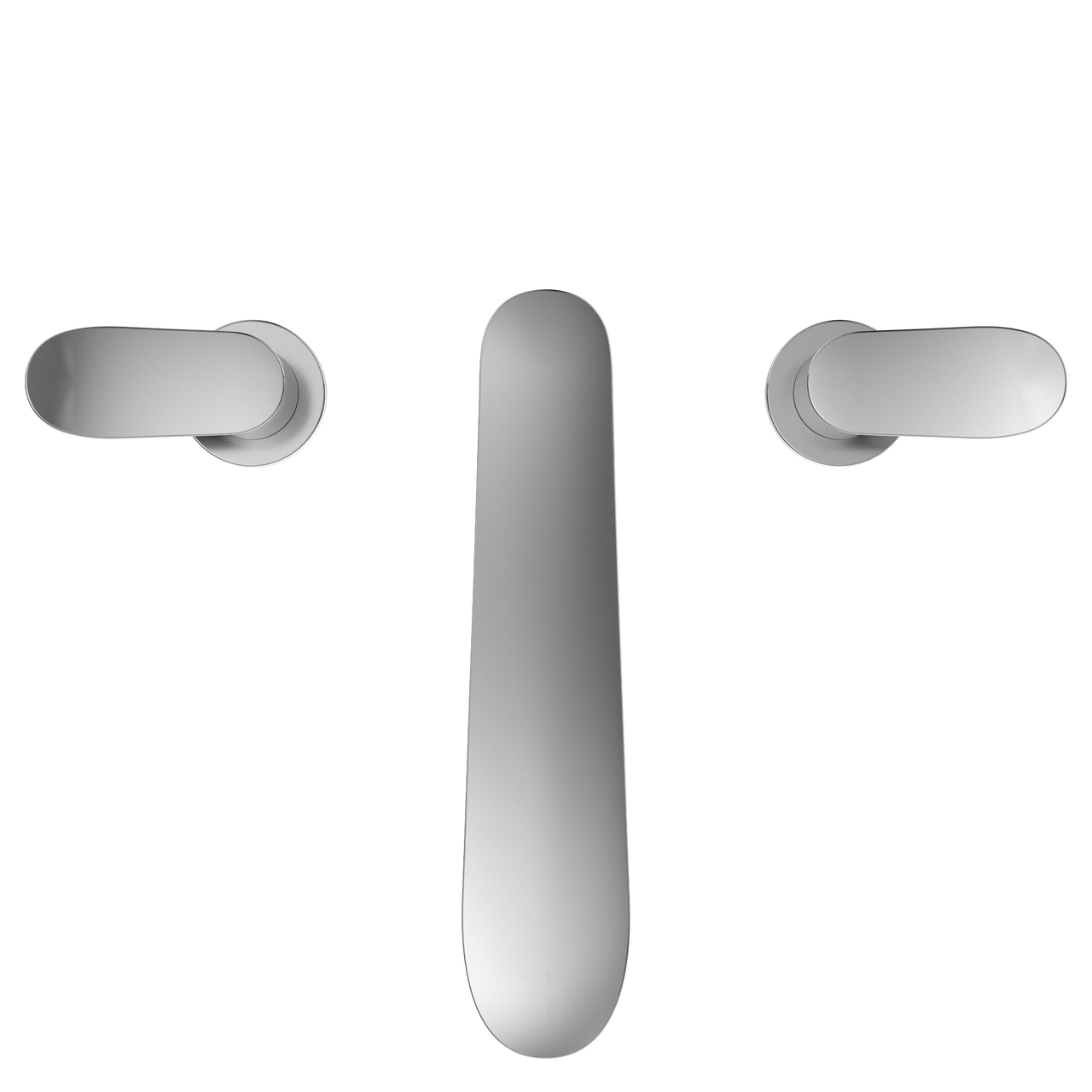 Toto GO Two-Handle Deck-Mount Roman Tub Filler Trim, Polished Chrome - TBG01201U#CP