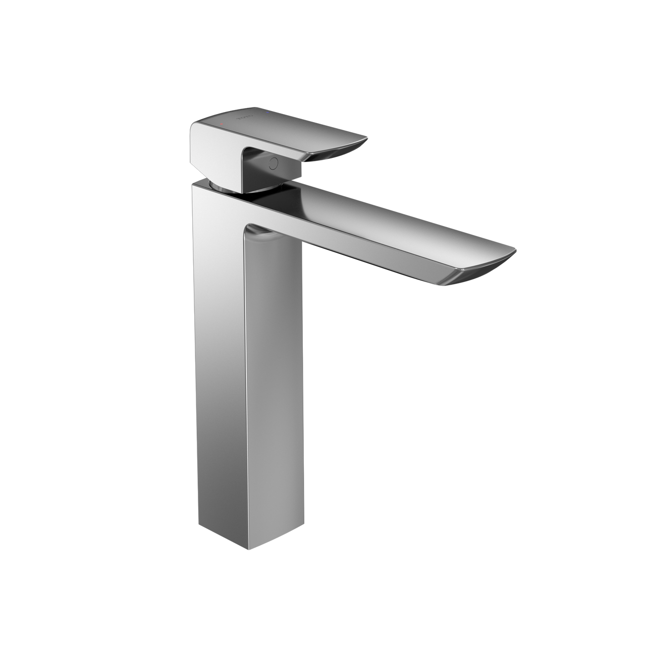 Toto GR 1.2 GPM Single Handle Vessel Bathroom Sink Faucet with COMFORT GLIDE Technology, Polished Chrome - TLG02307U#CP