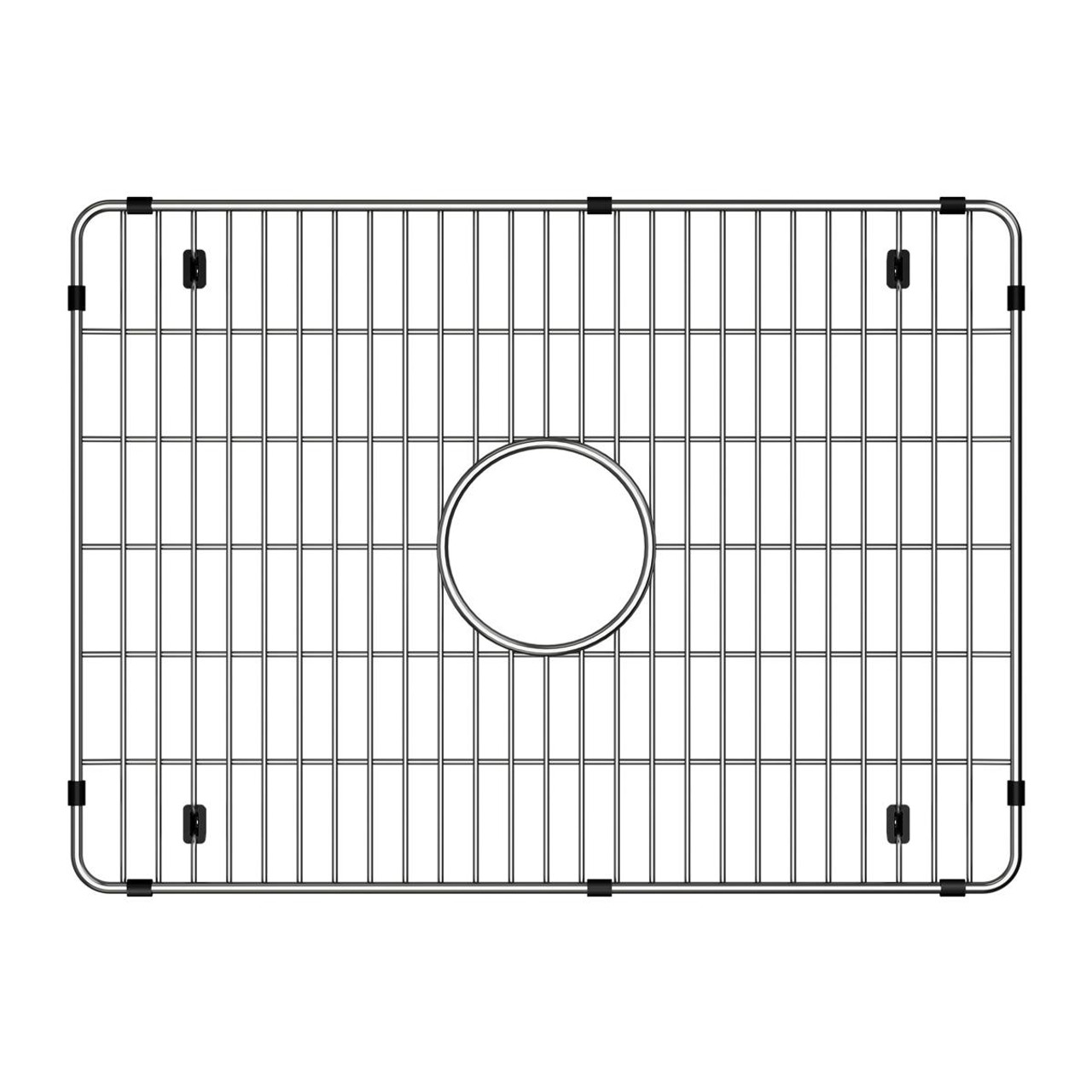 Elkay Crosstown Stainless Steel 19-3/8" x 14-1/8" x 1-1/4" Bottom Grid Center Drain