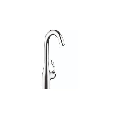 Hansgrohe 14801801 Allegro E Bar Faucet STEEL OPTIK
