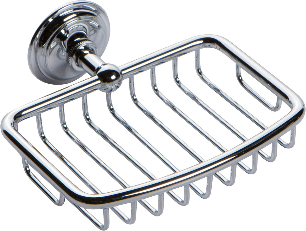 Ginger 26550/PC London Terrace Soap Basket: Chrome