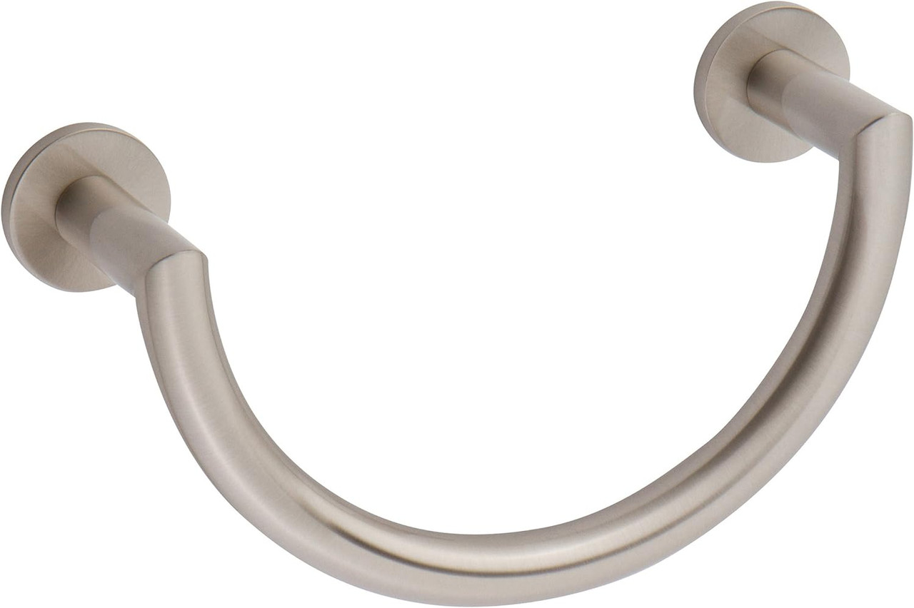 Ginger 4605/SN Kubic Towel Ring, Plain Rosette