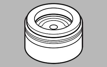 Delta RP18508 Aerator - 2.2 GPM in Chrome Finish