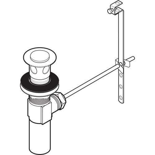 Delta Zura RP26533CZ Metal Drain Assembly - Less Lift Rod - Bathroom in Champagne Bronze Finish