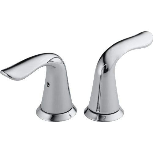 Delta Lahara H238 Metal Lever Handle Set - 2H Bathroom in Chrome Finish