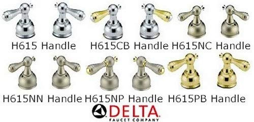Delta H615 Metal Lever Handle Set - Roman Tub in Chrome Finish