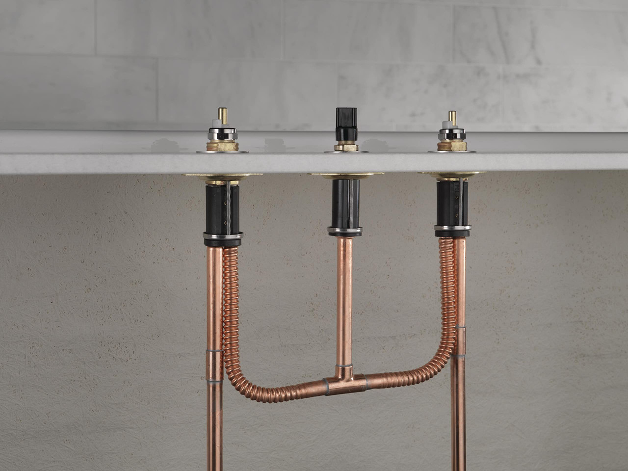 Delta Classic R2707-MF Two Handle Flexible Mount - PEX Cold Expansion