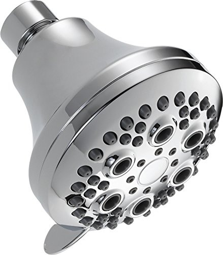 Delta Universal Showering Components 52634-18-PK Premium Touch-Clean 5-Setting Shower Head in Chrome Finish