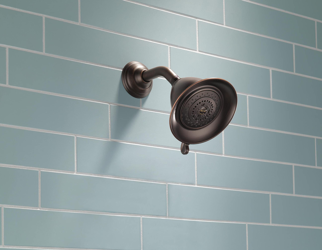 Delta Universal Showering Components RP34355 Premium 3-Setting Shower Head in Chrome Finish