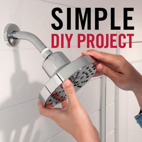 Delta Universal Showering Components RP62283PN Single-Setting Raincan Shower Head in Polished Nickel Finish