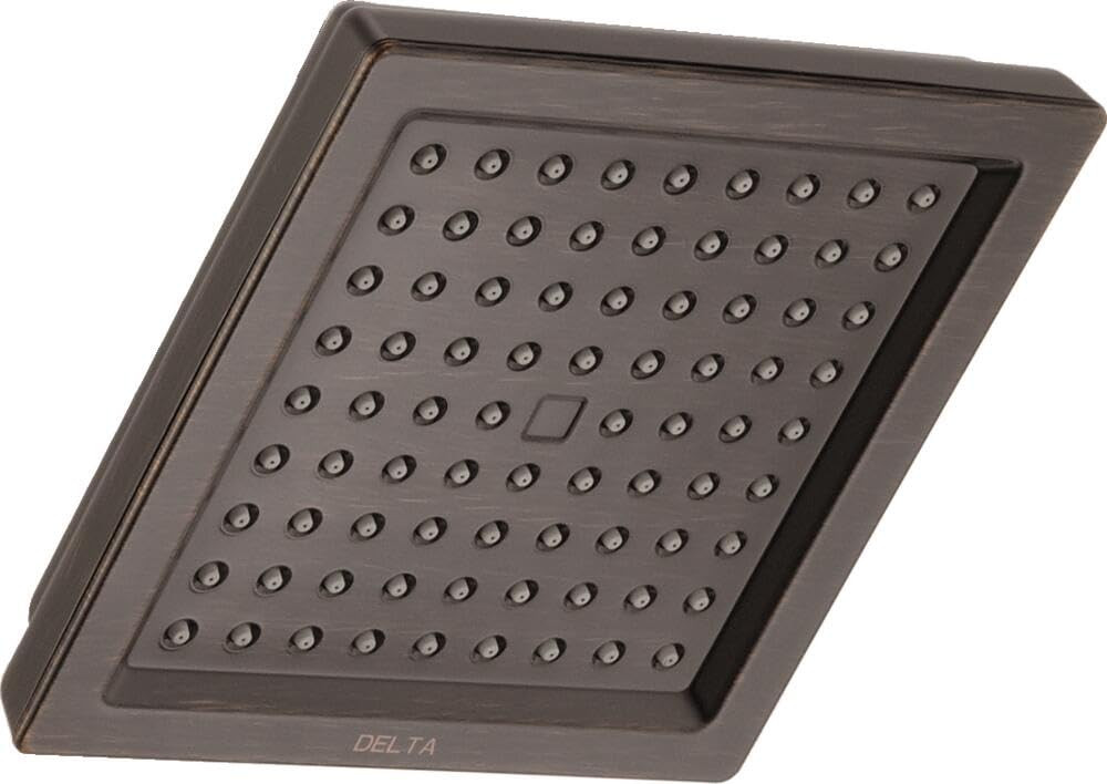Delta Universal Showering Components RP62283RB Single-Setting Raincan Shower Head in Venetian Bronze Finish
