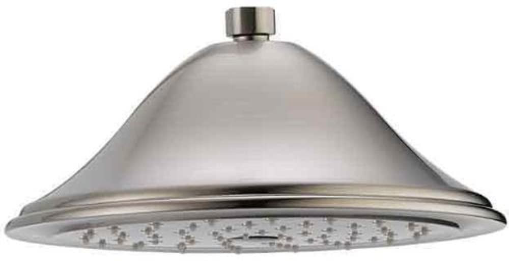 Delta Universal Showering Components RP72568SS Single-Setting Raincan Shower Head in Stainless Finish