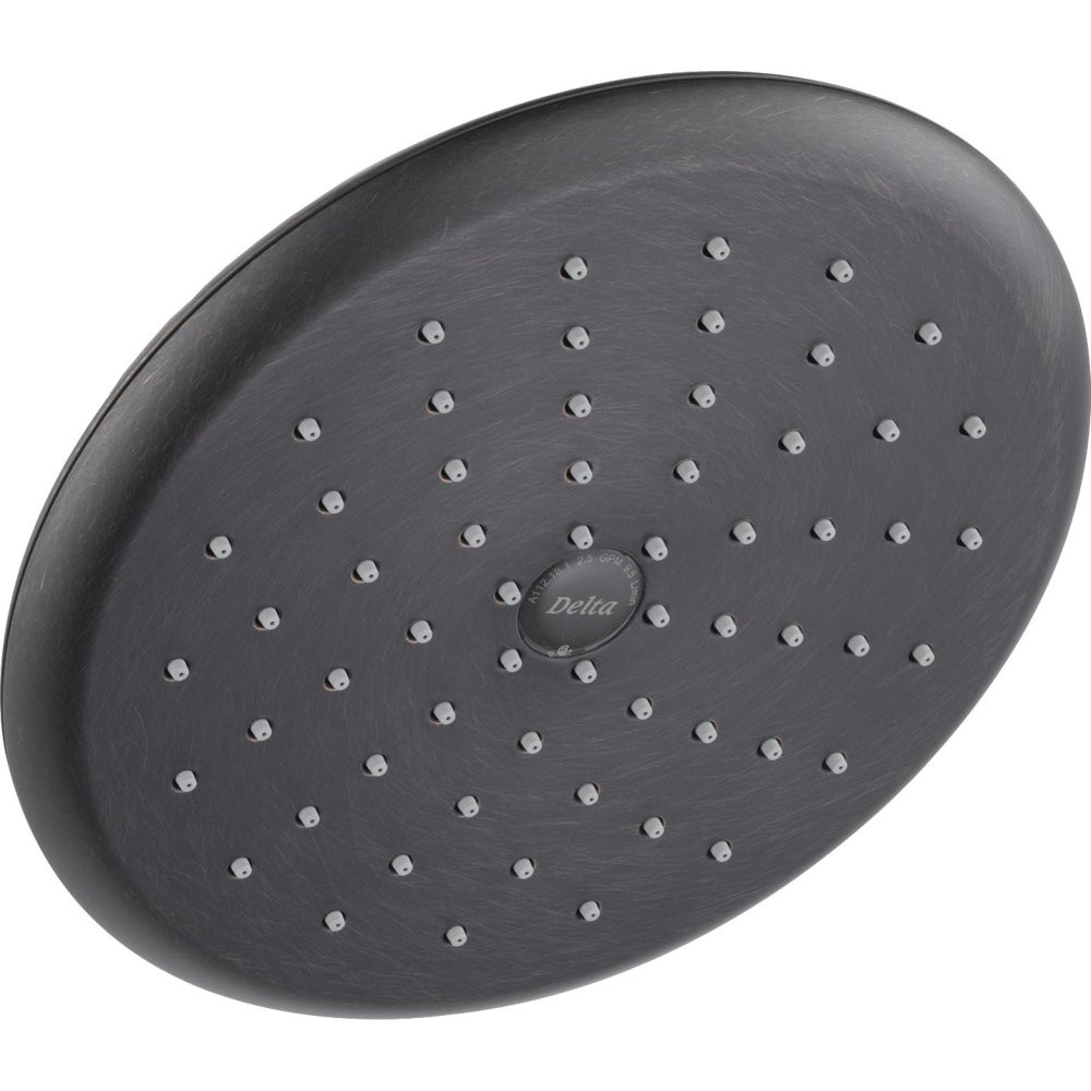 Delta Universal Showering Components RP52382RB Single-Setting Raincan Shower Head in Venetian Bronze Finish